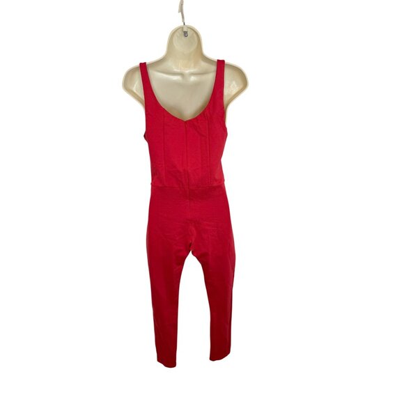 Delfi Collective Isadora Red Jumpsuit NWT - Size S - Picture 5 of 10